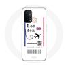 Case - Oppo - A74 5G - Plane Ticket London - Flexible - Synthetic - Unisex