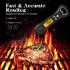 Food Thermometer Waterproof Digital Meat Thermometer Instant Read Foldable Probe Thermometer for Kitchen BBQ