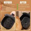 50PCS Large 23CM Air Fryer Disposable Baking Paper Liner Non-Stick Oil-proof Mat Steamer Square Round Parchment for Microwave Oven Kitchen Cookers