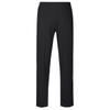 100 Series Stylish and Comfortable Soft Solid Mid-Rise Slacks Men's Black