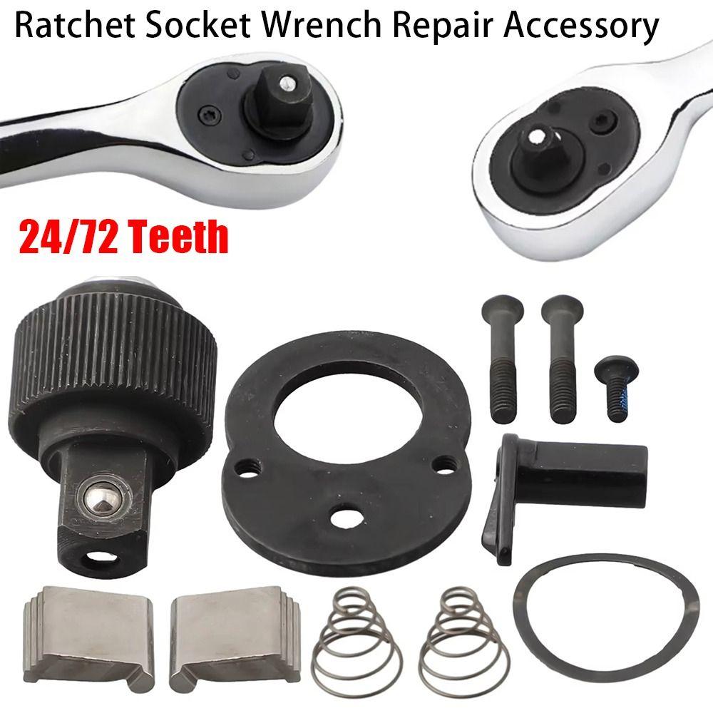 1Set Replacement Part Ratchet Socket Wrench Repair Accessory Ratchet Tool 1/4