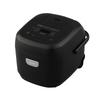 Iris Ohyama Microcomputer Rice Suitable for Single 9 Healthy Automatic Includes Measuring Black Cooker, 3-cup Capacity, Living, Menus, Menu,