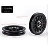 Fitness Equipment Parts Nylon Pulley Cable Machine Part Nylon Bearing Durable Pulley Wheel