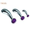TA Metal Anal Plug Butt Dilator G Sport Massager Couple Masturbation Sex Toy