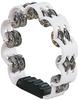 KC Tambourine, Flower Shape, HMT-2011, White
