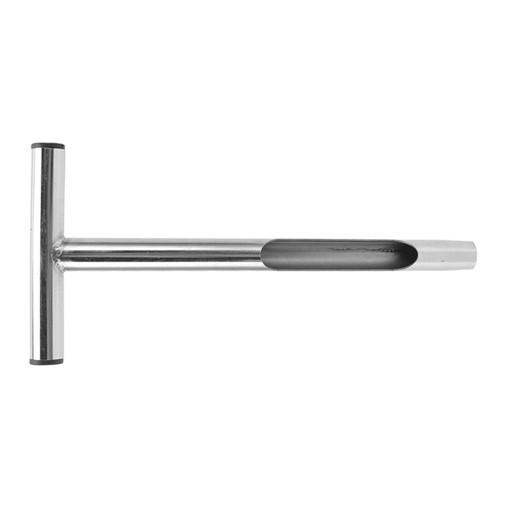 T Style Handle Soil Test Kits Stainless Steel Material Soil Sampler Kit with 2 Reusable Sampler