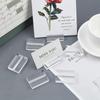 Display Stand Wedding Supplies Place Card Table Numbers Holder Clamps Stand Acrylic Sign Holder