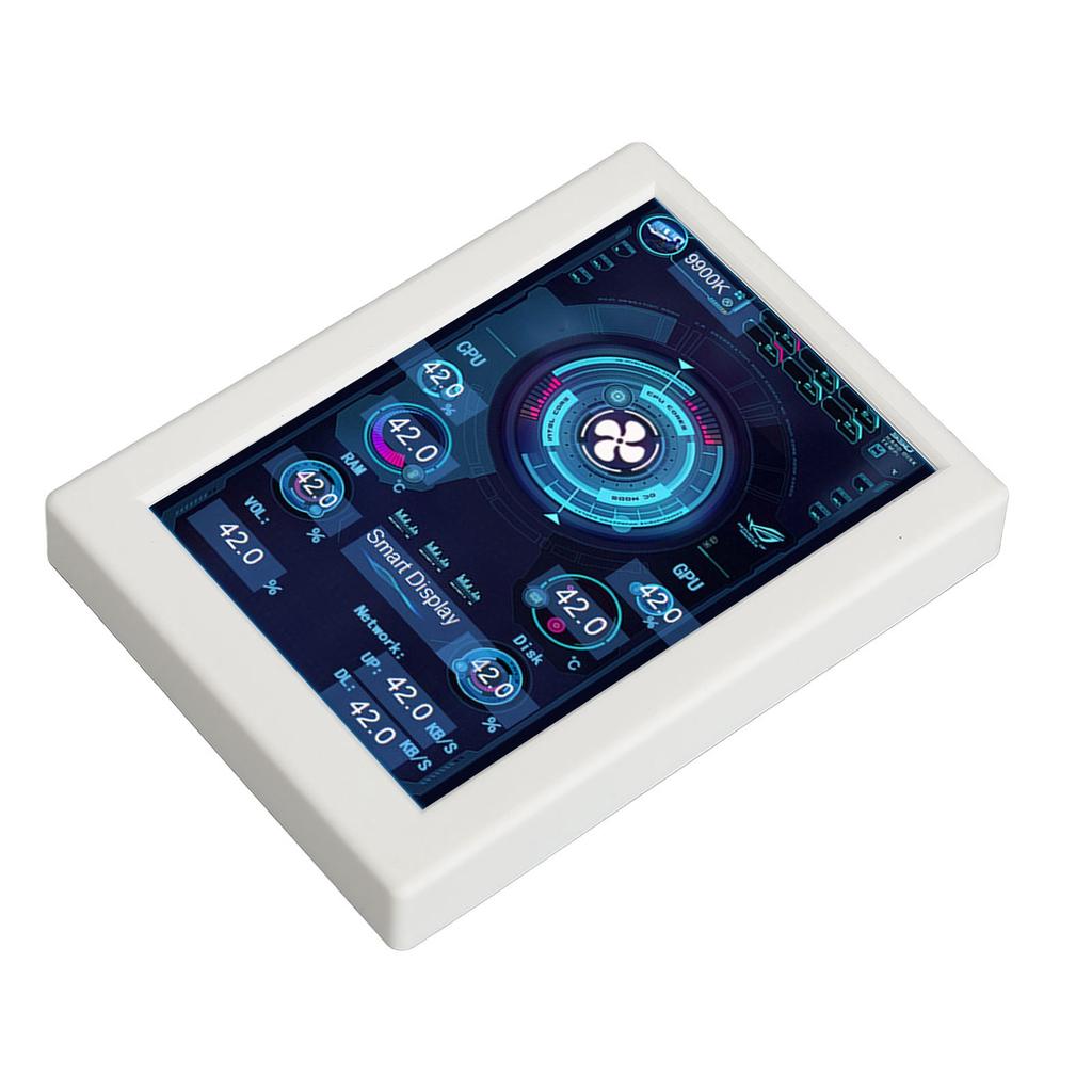 3.5in IPS USB PC Temperature Display 360 Degree Rotatable AIDA64 Computer CPU Data Monitor