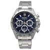 Seiko Second Chronograph Quartz Navy Blue 1/5 Watch, Men's, SBTR011,