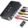 NFC Bluetooth 5.0 Adapter Transmitter Receiver, 3 In 1 Bluetooth Audio Adapter 3.5mm AUX/RCA Stereo System for Speakers,TV,Computers and Car TV Radios