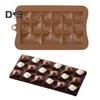 Chocolate Mold Block Dots Design Heat-Resistant Silicone Candy Biscuit Mould Pan