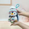 Mini Penguin Keychain Toy Stuffed Plush Animal Pendant Boys Girls Hanging Ornament Bags Phones Cars Versatile Decoration
