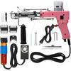 Tufting Gun with Carpet Trimmer Kit,2 In 1 Cut Pile and Loop Pile Tufting Gun,Carpet Gun Machine Kit for Beginners