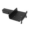 Universal Trailer Hitch Winch Mounting Plate with 2" Receiver, Winch Bracket, Winch Mounting Plate for ATVs, UTVs, and Lawn & Garden Equipment