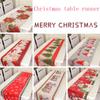 New Christmas Table Runner Creative Restaurant Printed Table Tablecloth Holiday Desktop Decoration