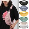 Unisex Waist Bag Adjustable Elastic Strap Zipper Closure Large Capacity Lightweight Outdoor Sports Fanny Pack Stall Owner