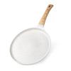 Yousheng Granite Tortilla Pan Non-Stick Frying Pan for Pancakes Dumplings High Temperature Resistant Skillet Flat Pan with Handle
