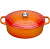 Cast Iron Roaster Le Creuset Signature Oval 27 Cm Oven Red 4.1 L (21178270902430)