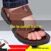 Men's Silver Label Non-Slip Summer Sandals: Casual, Thick-Soled Beach & Outdoor Slippers