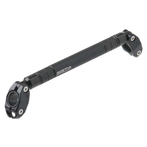 ZETA RACING Adjustable Mount Bar Handle Brace Type Maximum Use of Mounting Space with Dedicated Spacer Compatible with Bar Handles Without Braces (22.