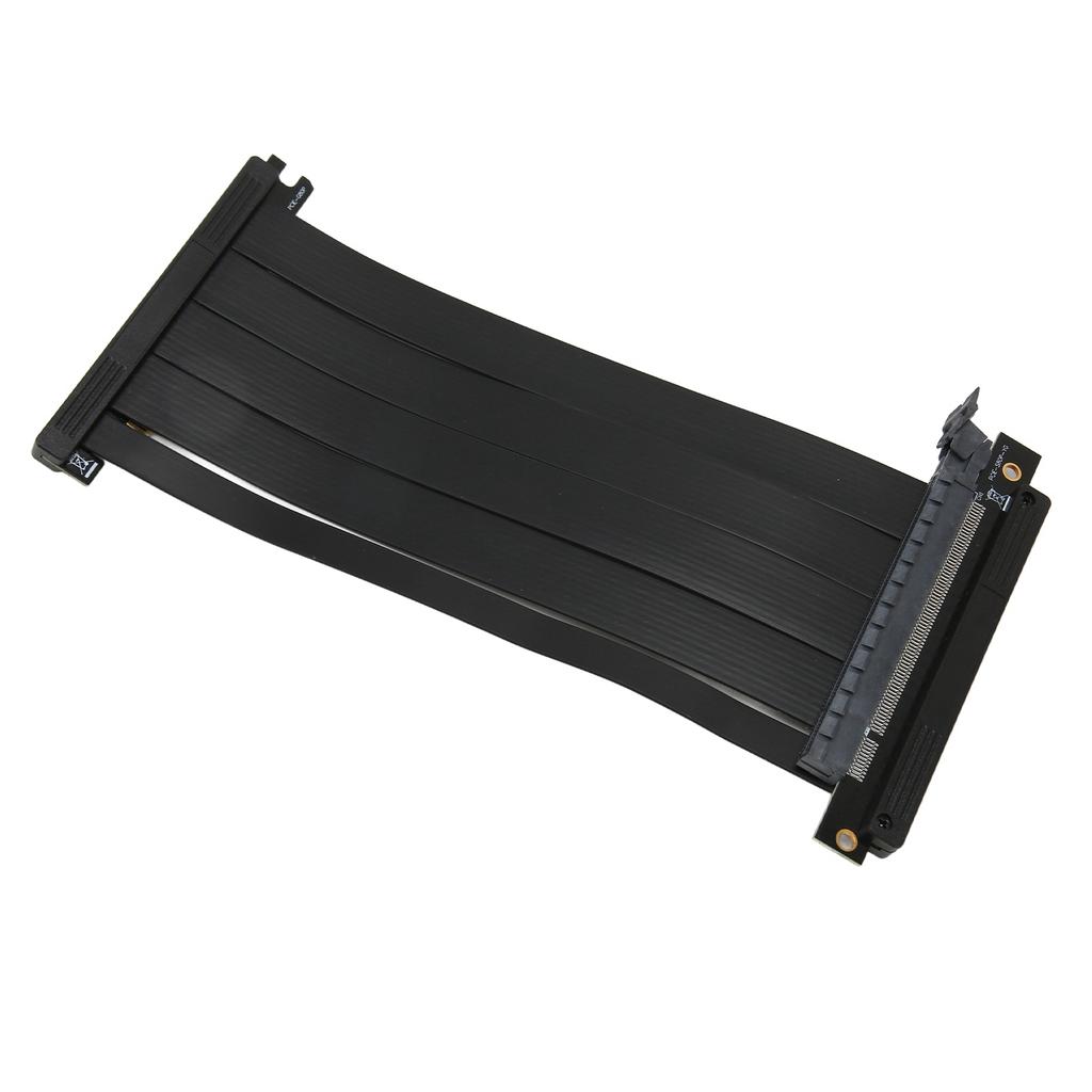 Graphics Card Extension Cable Dual Reverse Ultra PCIE4.0 X16 Riser Cable Shielded High Speed