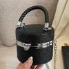 Korean Version of Fashionable Niche Handbag Women's 2025 Summer New Fashion Bucket Bag Chain Single Shoulder Messenger Women's Bag
