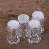 1 Pcs 10Ml White Empty Cosmetic Bottle Sifter Jars Container Screw Lid Makeup