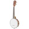 Mini 4 Strings Concert Banjo Uke Ukulele for Musical Stringed Instruments 64x24.5x10CM