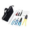 HOZAN Electrician Skills Exam Tool Set Includes Stripper and Crimping Pass Series DK-17, P-958 P-77 Tool,