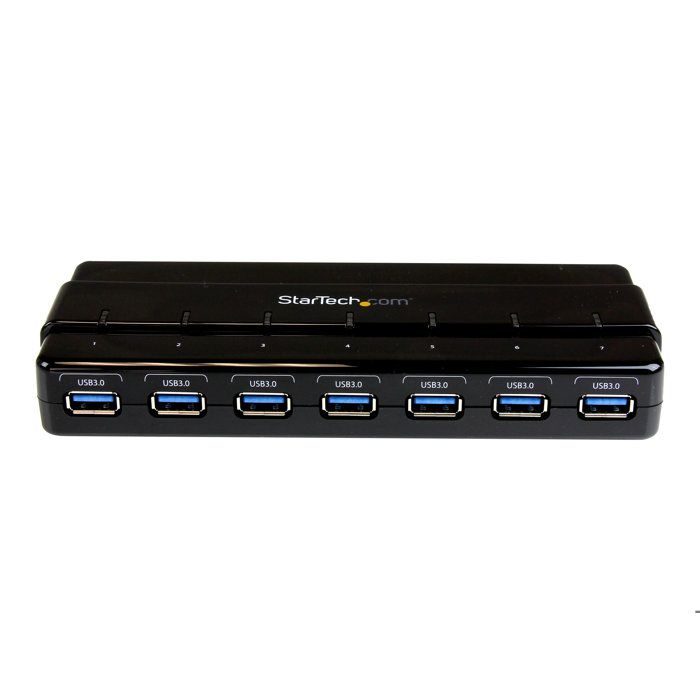HUB - STARTECH.COM - ST7300USB3B - Hub / Concentrateur USB 3.0 Avec Alimentation - 7 Ports