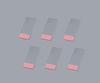 Matsunami Glass Industry APS Coated Glass 100 Sheets Slides, Pink,