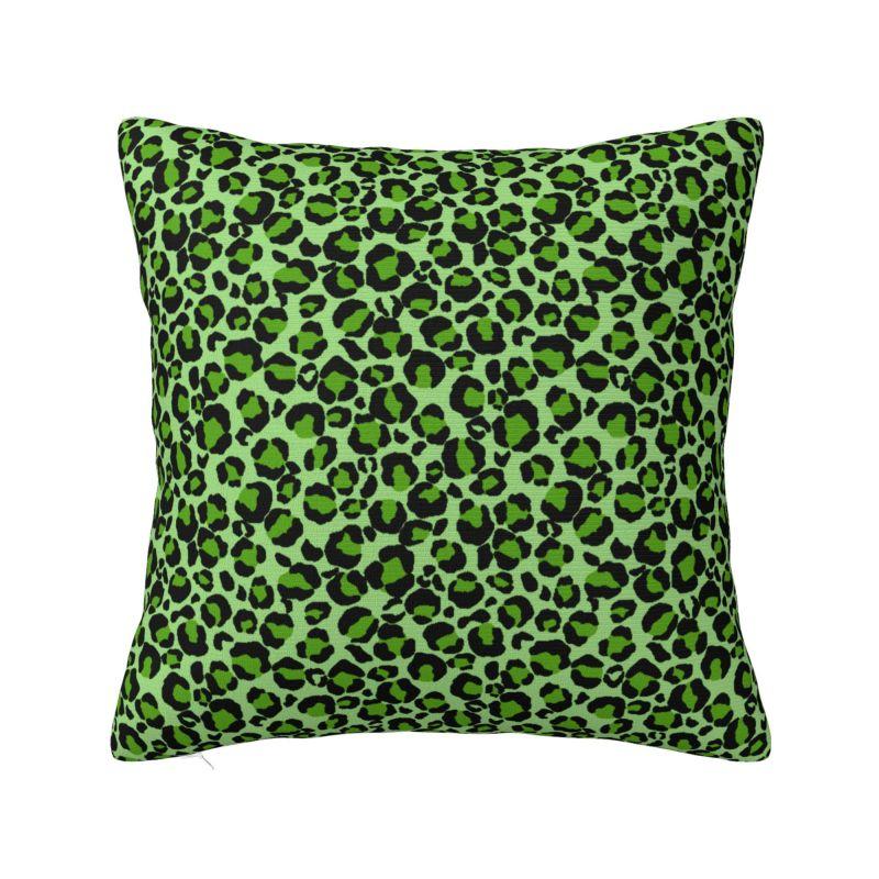 Custom Leopard Skin Print Pillow Case 45x45cm Home Decorative Fashion Cheetah Camouflage Outdoor Cushions Square Pillowcase