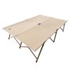 LOGOS Tradcanvas Auto Leg 73178015 Outdoor Camping Cot for Two People Folding Load Capacity 240kg Cot/DUO