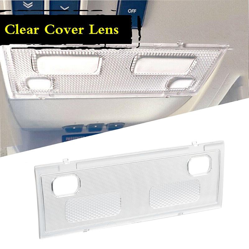 POSSBAY New Clear Lens Cover For 07-14 Chevy Silverdo Sierra Tahoe Map Dome Light