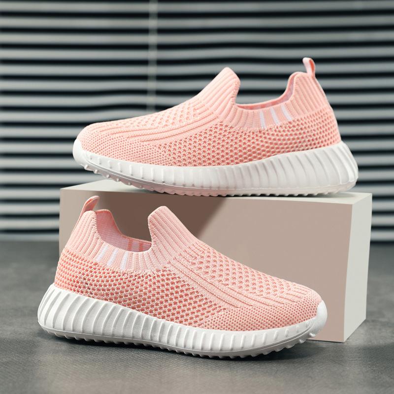 Boys Shoes 2025 Summer Net Shoes Children One Pedal Boys Single Net Hollow Sports Shoes 2025 Foreign Trade