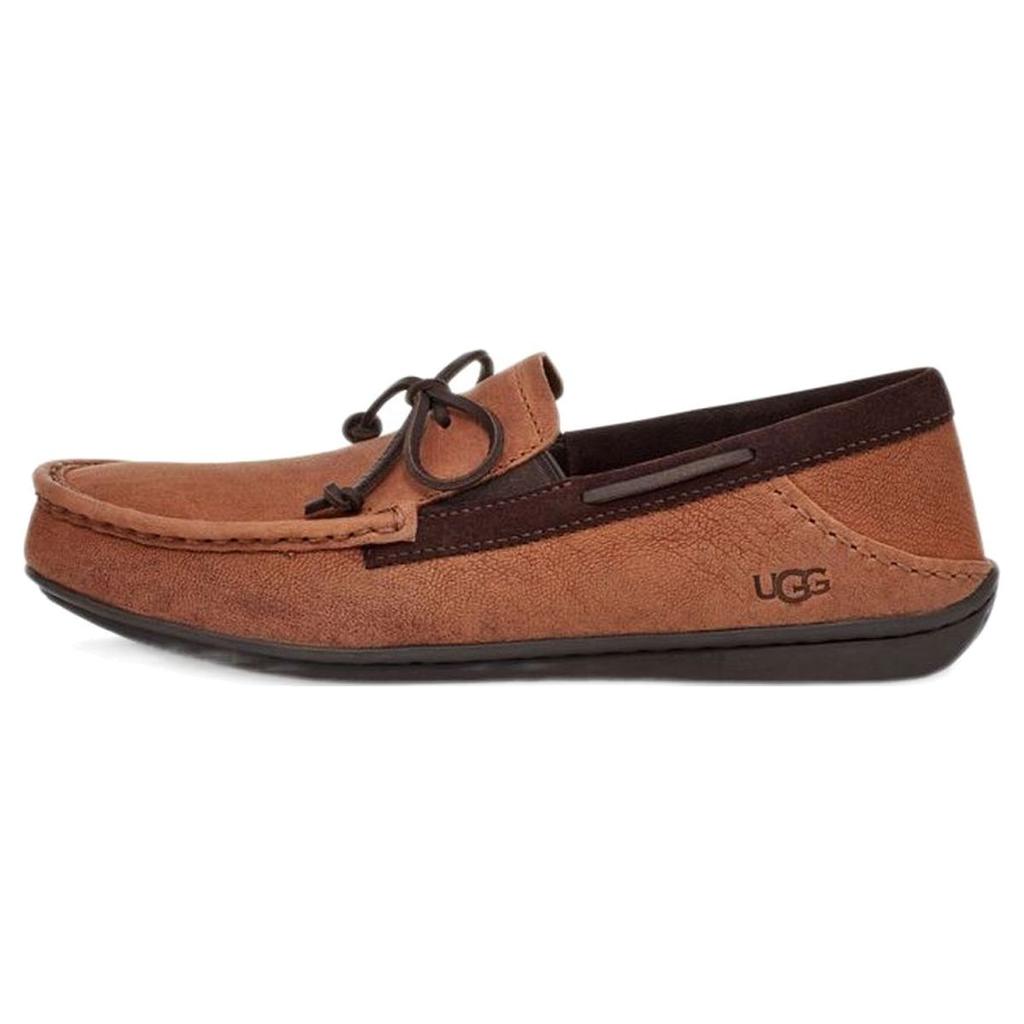 UGG Karson TS Comfortable Casual Low-Top Moccasin Sneakers Men Sneakers Brown 1121008-CTST