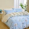 Mercury Home Textiles Yimeng Huajian Brushed Printed 4-Piece Bedding Set