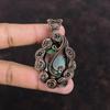 Cuprite Chrysocolla Pendant Copper Wire Wrapped Jewelry Gemstone Pendant Designer Jewelry Handmade Copper Pendant Wire Wrap Pendant For Gift