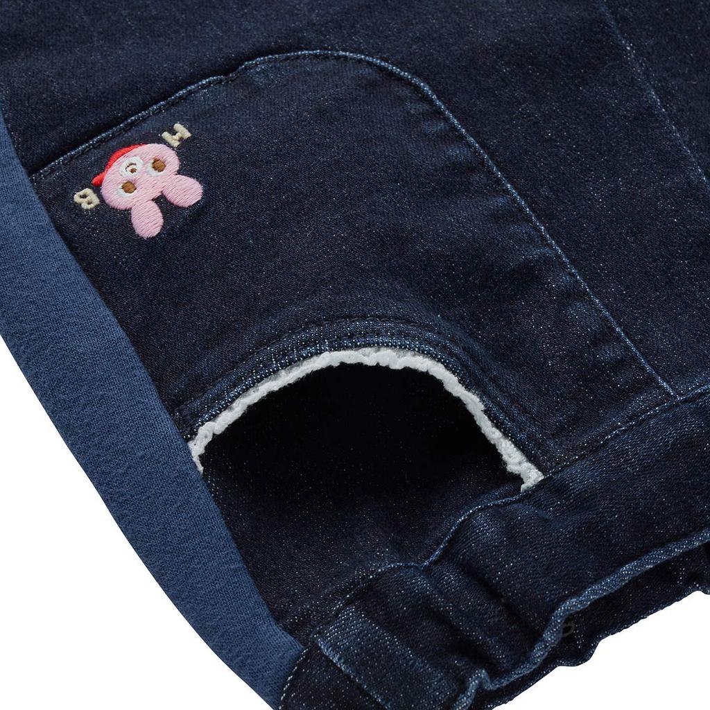 MIKIHOUSE HOT BISCUITS Stretch Denim Pants, 71-3205-453, 80cm, Indigo Blue