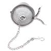 1Pc Stainless Steel Sphere Locking Spice Tea Ball Strainer Mesh Infuser Filter Infusor