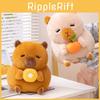 Coin Persimmon Gold Duck Capybara Plush Toy Animal Stuffed Doll Decorations