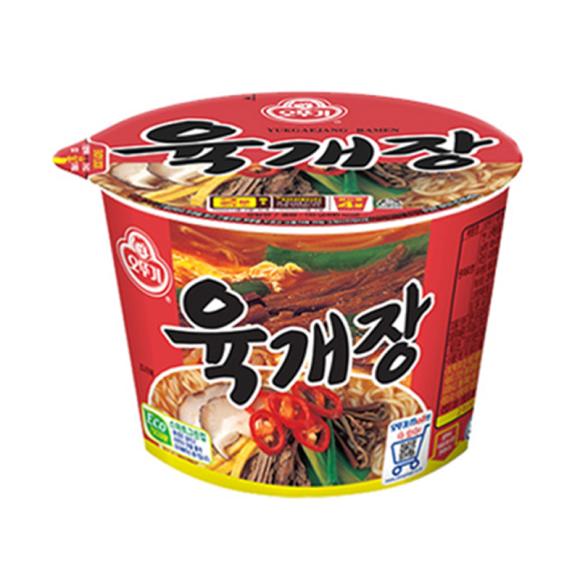 Ottogi Yukgaejang Big Cup 110g (3 Options)