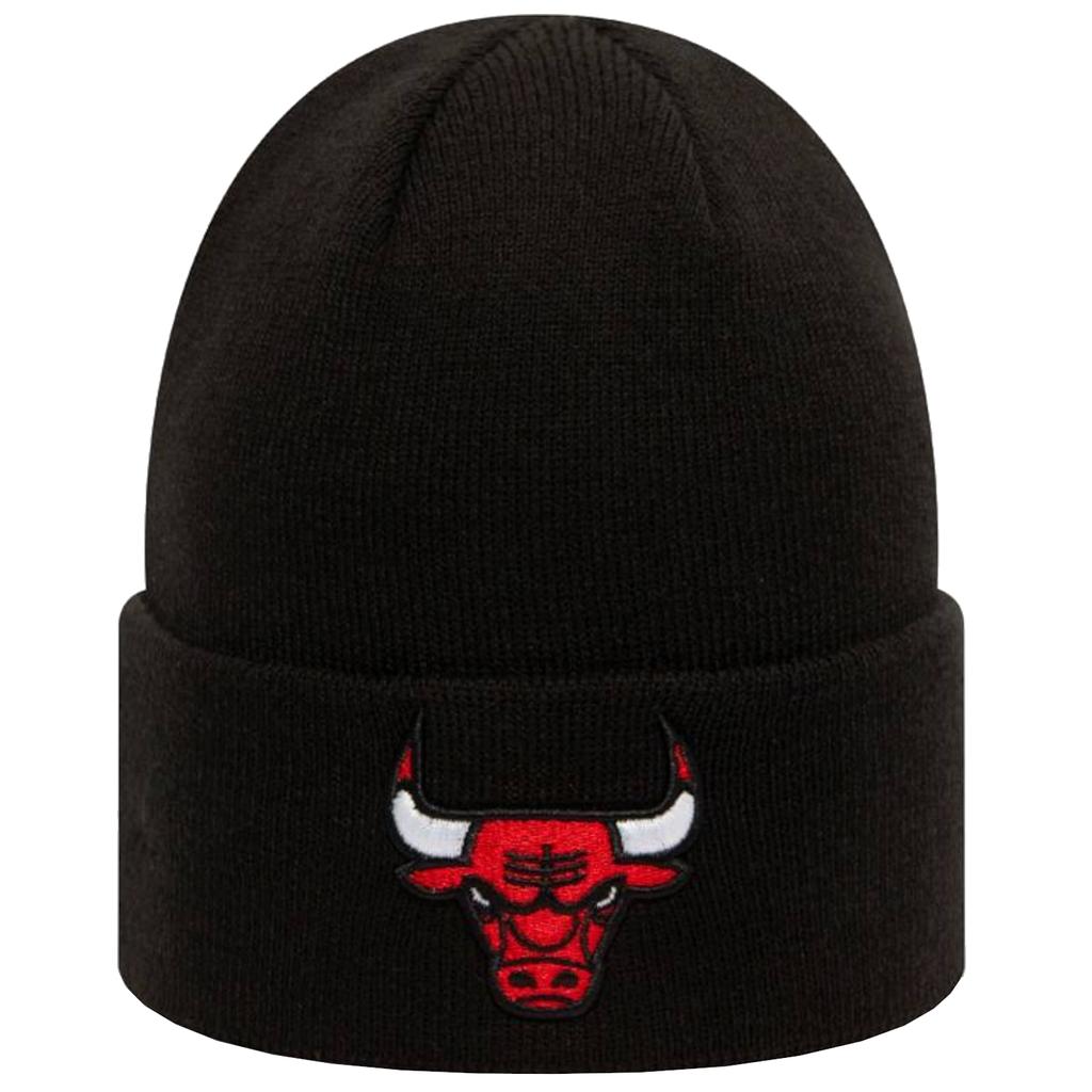 New Era Chicago Bulls Cuff Hat, Mens Black Cap