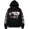 Anime Tokyo Ghoul Hoodie Pullover Long Sleeve Loose Casual Women's Clothes Men's Print Oversized Sweatshirts Harajuku Tops