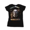 Star Wars Womens/Ladies The Mandalorian Helmet Cotton T-Shirt