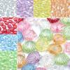20Pcs Mix Style Shell Acrylic AB Shell Loose Beads 8 Colors for Jewelry Making DIY Necklace Handmade Accessories