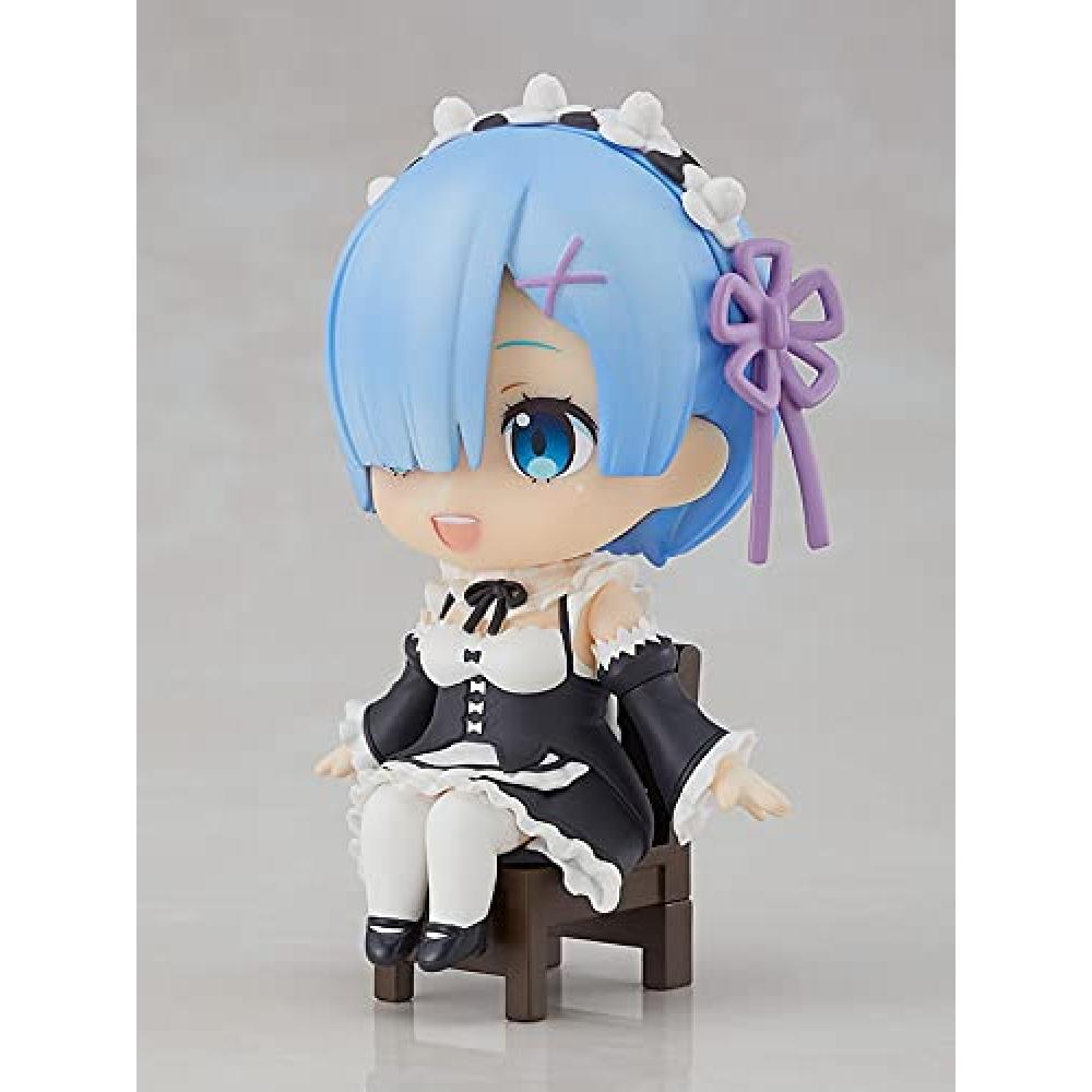 Nendoroid Swacchao Re:ZERO -Starting Life In Another World- Rem Non-Scale Plastic Painted Movable Figure Light Blue G12665