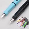 Practice Smooth Writing Calligraphy 0.38mm Student Fine Plastic Nib Fountain Pen