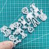 Family Members Craft Metal Cutting Dies Stencil for DIY Scrapbooking Photo Album Embossing Paper Cards Crafts Diecuts