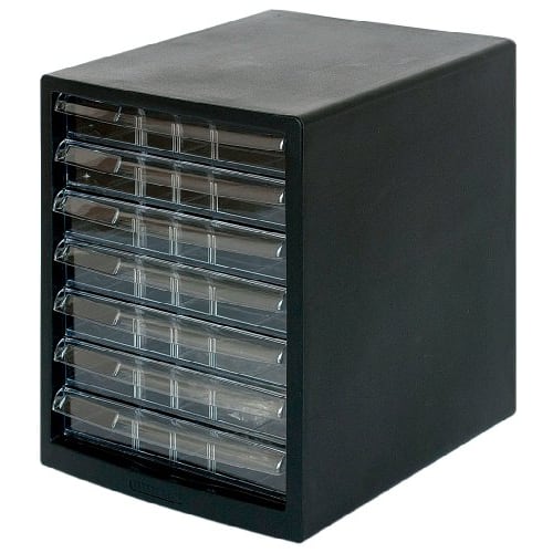 Nakabayashi A4 Letter Case 7 Tiers of Document Storage (shallow 7 Tiers) A4E-S7B
